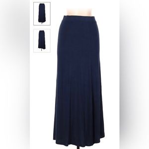 Charlotte Russe royal blue long flowy skirt!